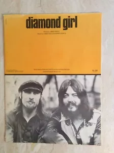 Diamond Girl Sheet Music as recorded by Seals & Crofts - Picture 1 of 1