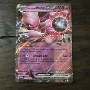 Team Rocket’s Mewtwo ex 081/182 SV10 Destined Rivals Holo - Pokemon Karte NM/Mint - Bild 1 von 4