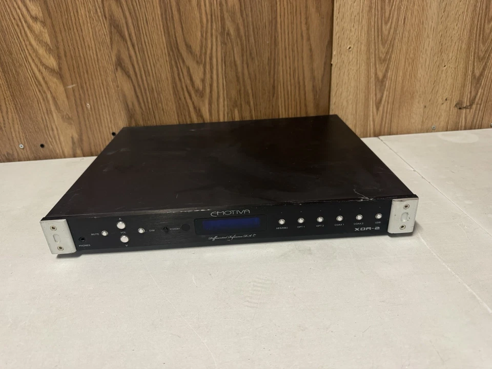 Emotiva XDA2 2 Differential Reference DAC XLR 24 Bit Preamplifier Controller - Image 1 of 3