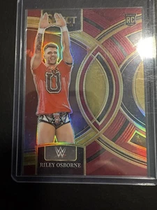 2024 WWE Panini Select Riley Osborne Maroon Prizm Premier RC 15/149 - Picture 1 of 2
