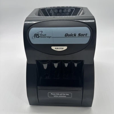 Máquina contadora clasificadora de monedas Royal Sovereign Quick Sort QS-1AC PROBADA FUNCIONANDO Foto 1 de 4