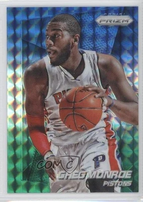 2014-15 Panini Prizm Blue & Green Mosaic Prizm Greg Monroe #103 - Image 1 of 2