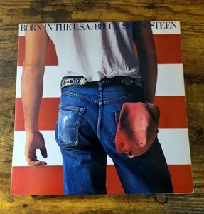 Bruce Springsteen Born In the U.S.A. 1984 LP Original Cover & Innerslev & Insert - Picture 1 of 10