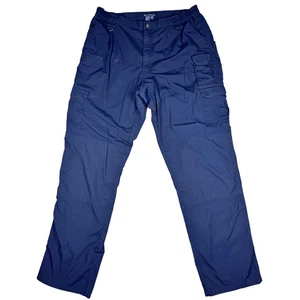 Pantalones cargo 5.11 Tactical Series para hombre 42 x 36 azul marino trabajo senderismo - Imagen 1 de 14