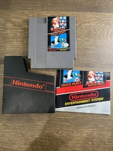 Super Mario Bros. and Duck Hunt NES gioco versione USA inglese con manuale - Foto 1 di 3