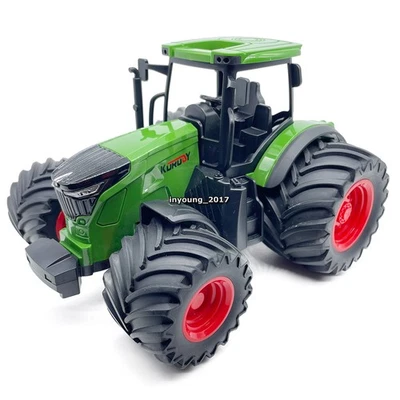 Farm Tractor Toy 4 Wide Wheels Tractor Farm Vehicle Toys for Boys Kids Gifts - Image 1 of 4