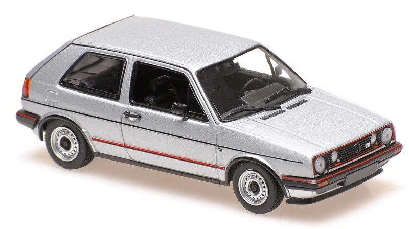 Volkswagen Golf GTI 4-door 1985 Silver 'Maxichamps' Ed 1:43 MINICHAMPS 940054126 - Immagine 1 di 1