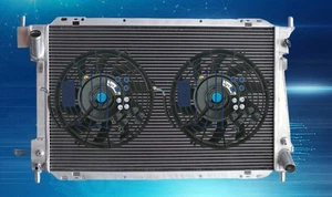 Aluminum Radiator+FAN FOR 1998-2005 Mercury Grand Marquis 4.6L 99 00 01 02 03 04 - Picture 1 of 5