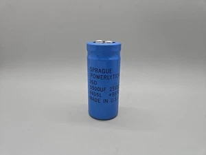 Sprague Powerlytic 36D 5500UF 25VDC 9405L +95°C Capacitor Made In USA - Imagen 1 de 3