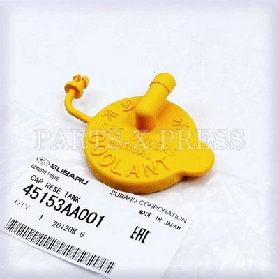 TAMPA DE TRANSBORDAMENTO DE TANQUE DE RESERVA ORIGINAL DO FABRICANTE SUBARU LEGACY IMPREZA FORESTER 45153-AA001 - Imagem 1 de 4