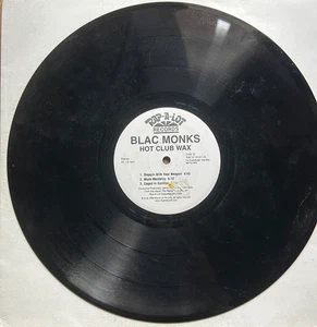 Blac Monks "Hot Club Wax" Vinyl Record 12" Single - Picture 1 of 2