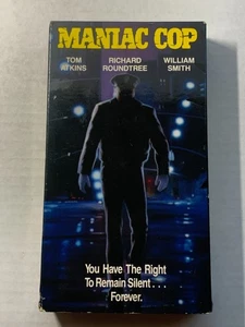 Maniac Cop VHS Rare Video Classics Horror Bruce Campbell Robert Z’Dar Tom Atkins - Bild 1 von 7
