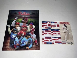 2026 Phillies Spielplan Magnet & 2025 Jahrbuch East Division Champions SGA - Bild 1 von 2