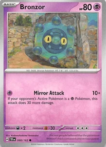 Bronzor 068/162 SV05 Temporal Forces Pokemon 007797 - Picture 1 of 2