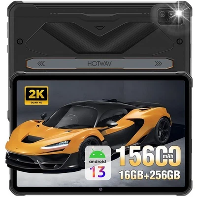 HOTWAV R6 Ultra 4G Outdoor Tablet 16GB+256GB 15600mAh Dual SIM  OS GPS gebraucht - Bild 1 von 4