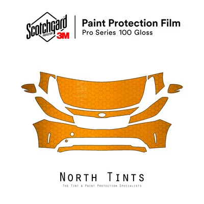 Sujetador transparente PPF con protección de pintura precortada serie 3M PRO para KIA Forte 5 2016-2018 Foto 1 de 4