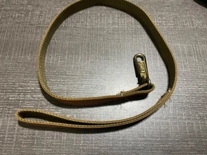 RARE VTG Hartmann Tan Genuine Leather Luggage Pull Replacement Strap 30” - Picture 1 of 15