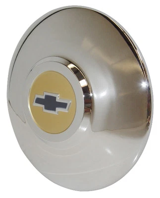 Chevrolet 1950 tamaño completo coche de pasajeros juego de 4 tapacubos Bel Air 150 210 cromados Foto 1 de 2