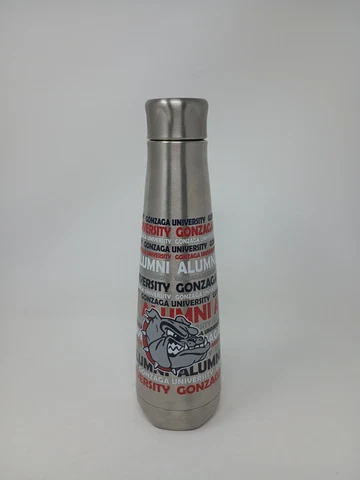 Gonzaga University Alumni Peristyle Digital  Print 16 Ounce Water Bottle Cover