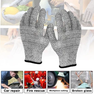 Safety Cut Proof Stab Resistant Butcher Gloves Stainless Steel Wire Metal Mesh - Picture 1 of 24