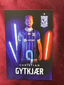 CHRISTIAN GYTKJAER-Lech Poznan-9 Caps DENMARK-Ex-AC Monza/1860/Haugesund-AK - Picture 1 of 2