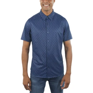 Jachs NY Men's Short Sleeve Woven Shirt - Picture 1 of 25