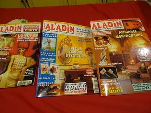 lot=3magazines brocante ALADIN +mon jardin - Picture 1 of 21