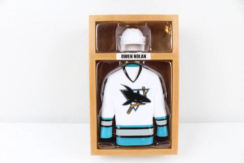 San Jose Sharks Owen Nolan Alumni Mini Locker Kaiser Permanente SGA Promo Cover