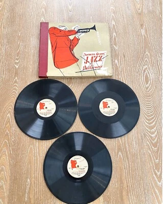 Norman Granz: Jazz at the Philharmonic 1940s  Mercury 1981 3 Vinyl LP Box Set - Image 1 of 4