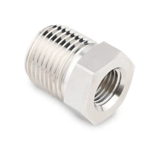 25 Piece Package Swagelok Equivalent to SS-6-RB-2,  3/8" MNPT x 1/8" FNPT - Picture 1 of 1