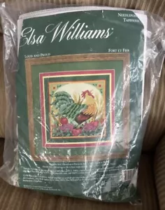 Kit punto ago gallo vintage ELSA WILLIAMS "Forte e orgoglioso" 06442 - Foto 1 di 3