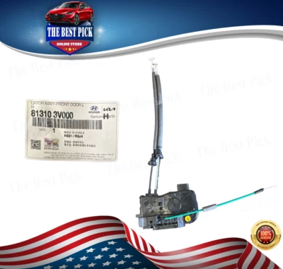 Actuador de cerradura de puerta GENUINO CONDUCTOR DELANTERO IZQUIERDO para 12-14 Hyundai Azera 813103V000 Foto 1 de 2