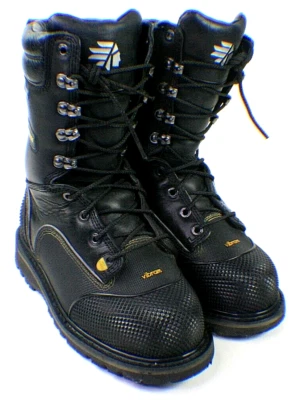 LACROSSE Longwall ll 10" Black 200G MET US 5 GORETEX Steel Toe Mining Boots - Image 1 of 4