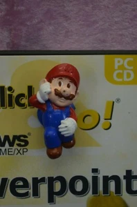 ANCIENNE FIGURINE SUPER MARIO BROS A VENTOUSE BD LIVRE JEU NITENDO - Picture 1 of 2