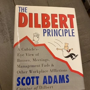 Hardcover Book Dilbert Principle Scott Adams - Foto 1 di 3