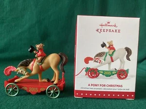 2015 HALLMARK A PONY FOR CHRISTMAS KOC EVENT REPAINT - MINT - Bild 1 von 8