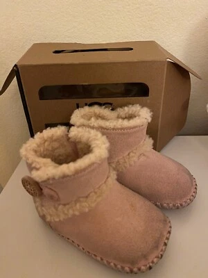 Baby Girl UGG I Lemmy Pink Size 2/3 - Image 1 of 4