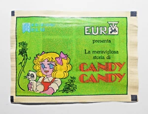CANDY CANDY BUSTINA DI FIGURINE PIENA FULL SEALED NEW EDIZIONI BLU EURO TV 1985 - Imagen 1 de 2