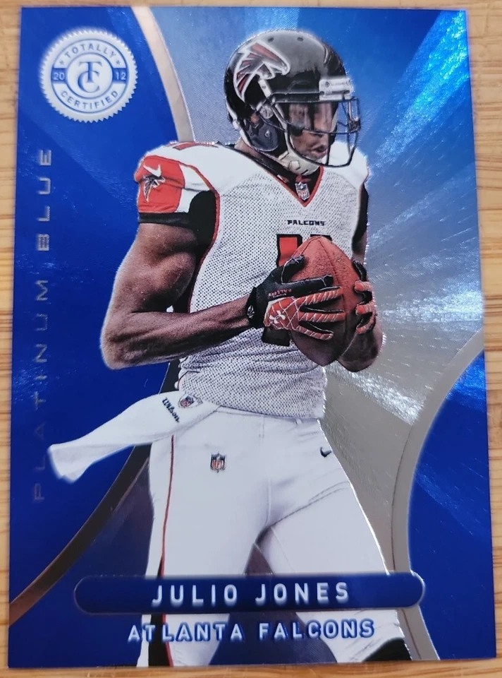 2012 Totally Certified Julio Jones #46 Platinum Blue  /199 - Image 1 of 2