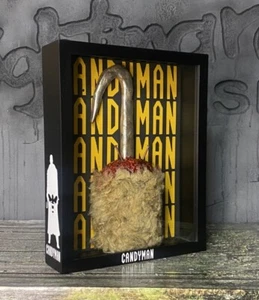 Candyman Hook Display Horror Candyman Movie Prop Display Case Frame Tony Todd - Picture 1 of 9