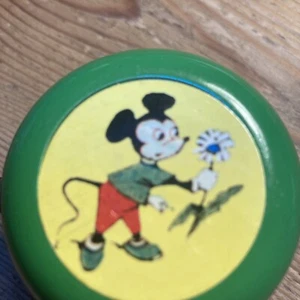 Disney Mickey Mouse grüne Fahrradglocke neu aus altem Lagerbestand - Bild 1 von 7