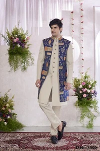 Vestido indio occidental de 3 piezas de diseñador para boda Bollywood fiesta ropa India - Imagen 1 de 3