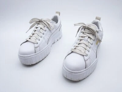 PUMA Mayze Mujer Zapatillas Zapatos Informales Bajo Blanco Talla 39 Eu Tipo - Imagen 1 de 3