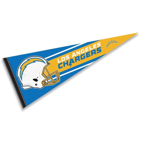 LA Chargers NFL Helmet Pennant Cover