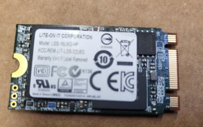 HP Chromebook 14" 14-SMB 16GB SSD Solid State Drive 735314-001 LSS-16L6G-HP USA - Image 1 of 2