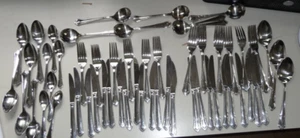 Cutlery quality ONEIDA 18/8 85 piece set 12 PERSON setting CONTEMPORY W3 - Picture 1 of 5