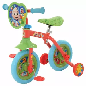 Cocomelon 2-in-1 10" Training Bike Bicycle For Children MV Sports - Picture 1 of 7