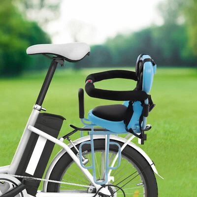 Child Bike Seat Rear Back Safety For Kids Bicycle Saddle Seats Rack Rest Cushion - Image 1 of 4