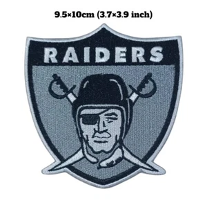 NFL Oakland Raiders Logo Patch sport Embroidery ,Iron ,Sewing on Fabric - Picture 1 of 1