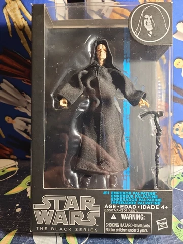 Star Wars The Black Series EMPEROR PALPATINE figure Blue Line #11 New Sealed Cover